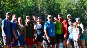 Maine canoe group