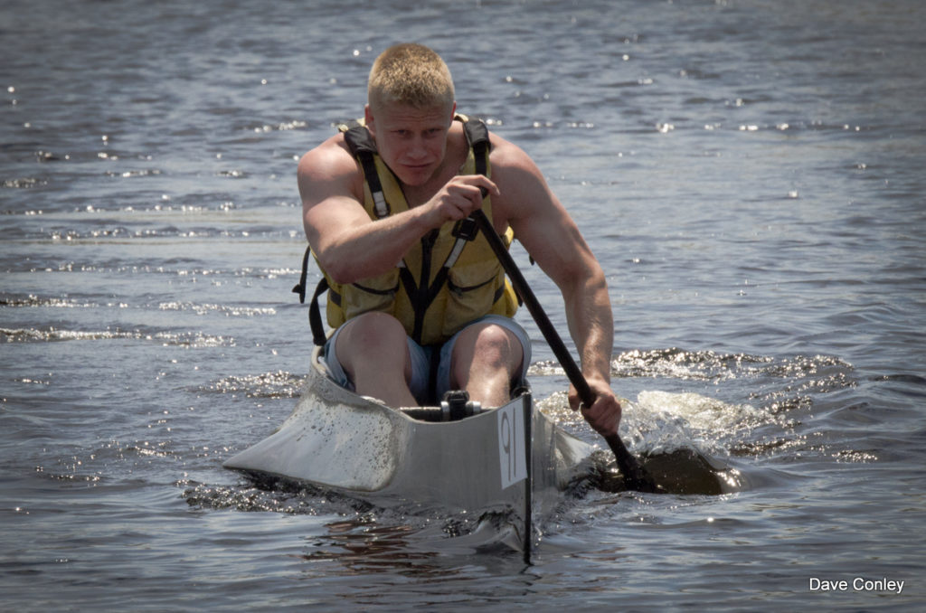 Solo canoe racing, 34 mile Baskahegan Stream Canoe Race Canoe the Wild