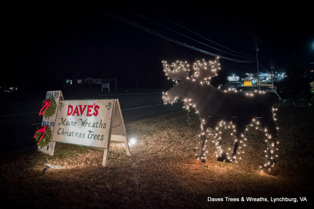 Dave's Maine Christmas Trees and Wreaths, Lynchburg, Virginia