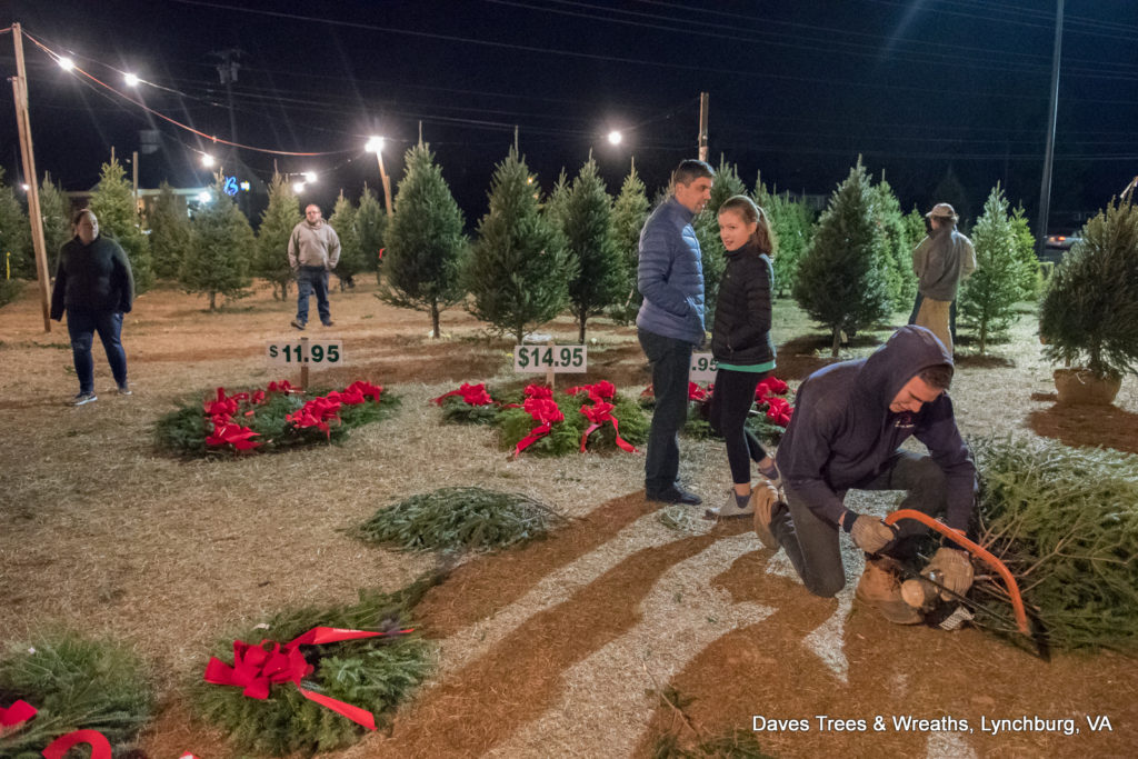 Dave's Maine Christmas Trees and Wreaths, Lynchburg, Virginia