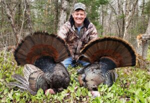 Maine spring turkey hunt double