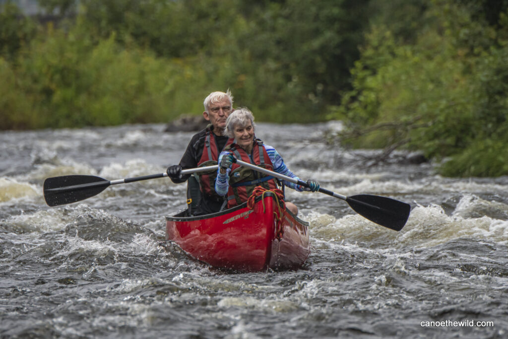 Allagash River Canoe Trips Family Friendly Best Moose Viewing Trip   1 David Kathleen Chase Stream Rapids Allagash 1024x683 