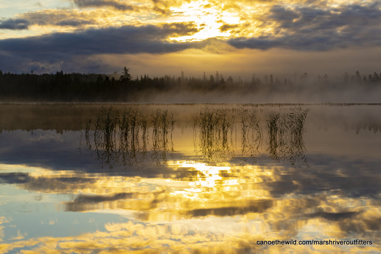 First Light North Maine Woods - Canoe the Wild