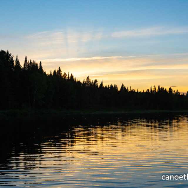 Allagash Canoe Trip, June 16-20 with the East Grand School