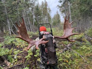 moose hunting WMD 1, guided Maine moose hunts, Dave Conley, andrew Gibbs